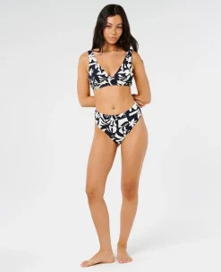 Topanga Geo Deep V Bikiki Top