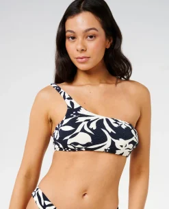 Topanga Geo Hi Leg Skimpy Coverage Bikini Bottom