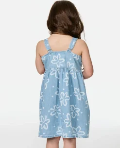 Tropical Chambray Dres - Kids