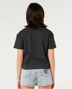 Tropical Dawn Crop Tee- Kids