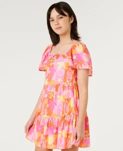 Tropical Dawn Dress - Kids