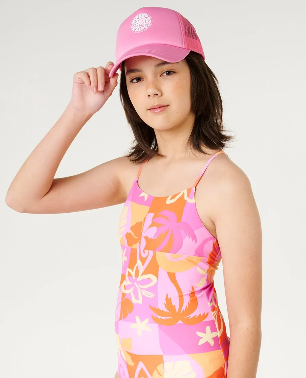 Tropical Dawn One Piece Swimsuit - Kids