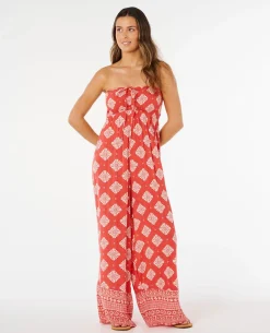Ventura Shirred Jumpsuit