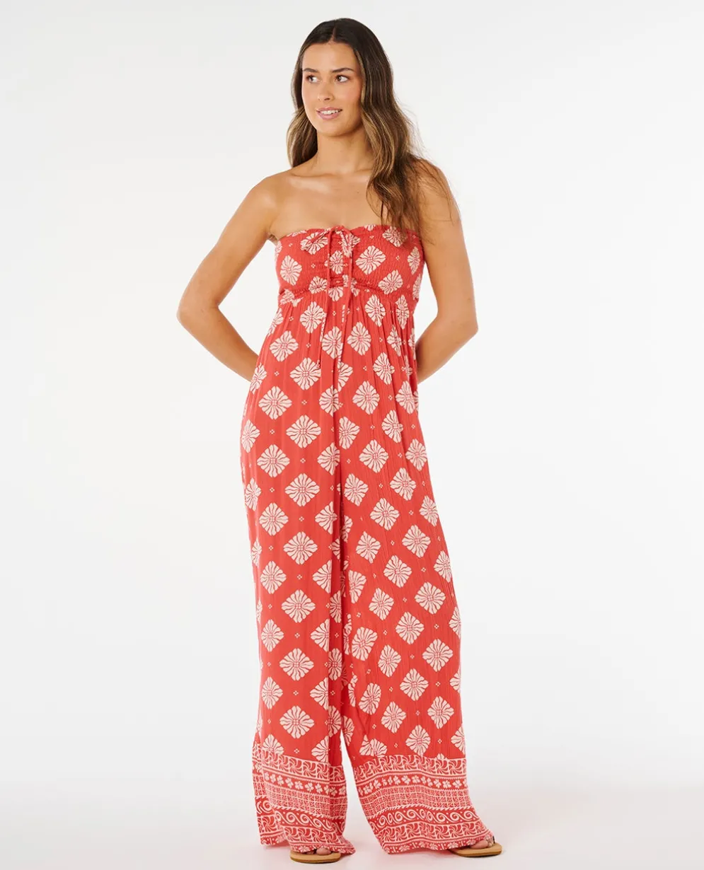Ventura Shirred Jumpsuit