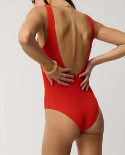 Vibe Surf Cheeky One Piece Swimsuit