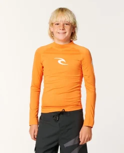 Waves UPF Long Sleeve Rash Vest - Kids