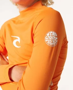 Waves UPF Long Sleeve Rash Vest - Kids