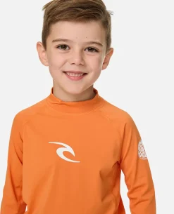 Waves UPF Long Sleeve Rash Vest - Kids