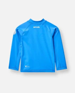 Waves UPF Long Sleeve Rash Vest - Kids