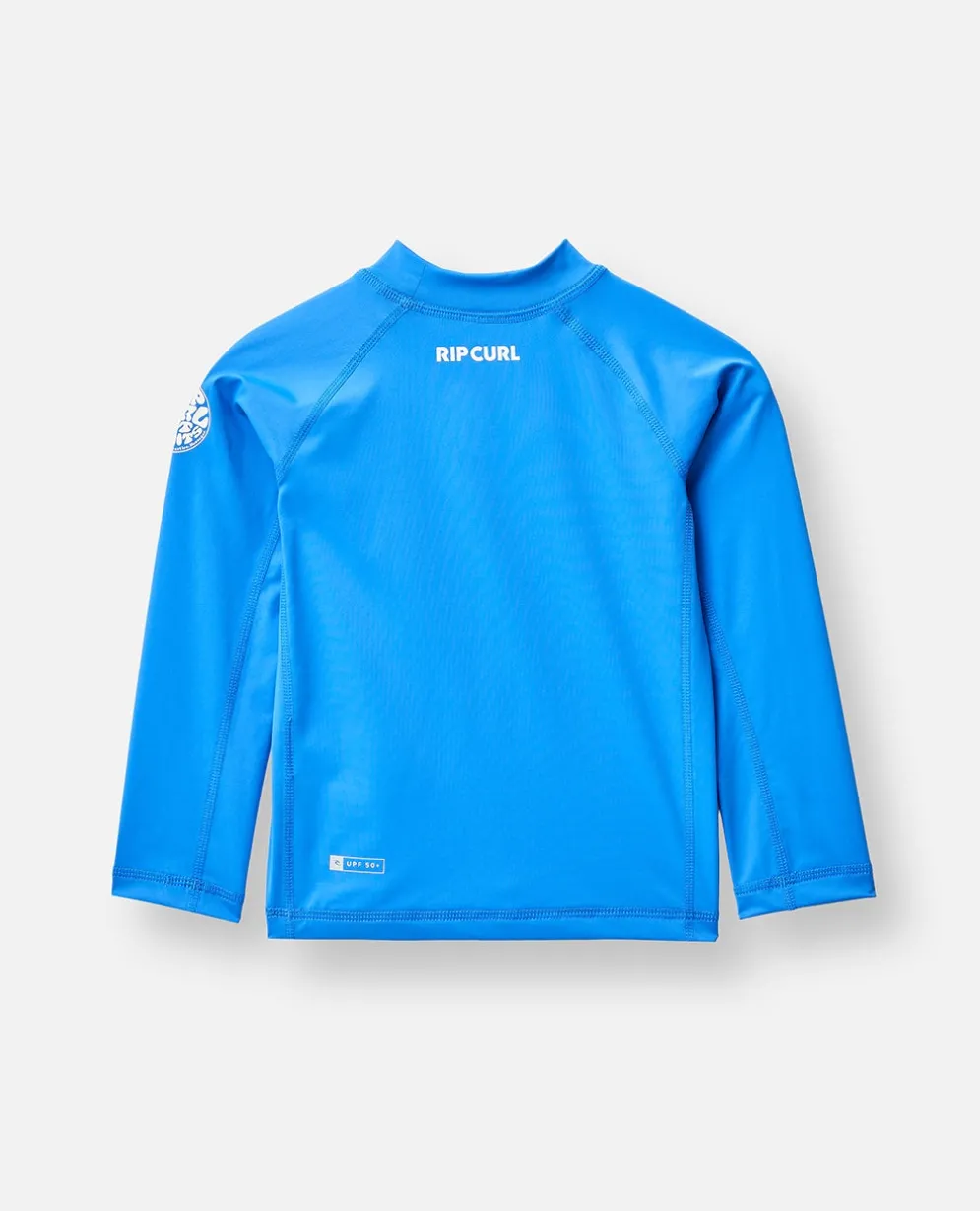 Waves UPF Long Sleeve Rash Vest - Kids