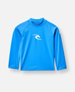 Waves UPF Long Sleeve Rash Vest - Kids