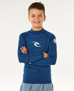 Waves UPF Long Sleeve Rash Vest - Kids