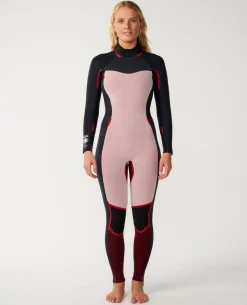 Womens Dawn Patrol 4/3 Back Zip Wetsuit