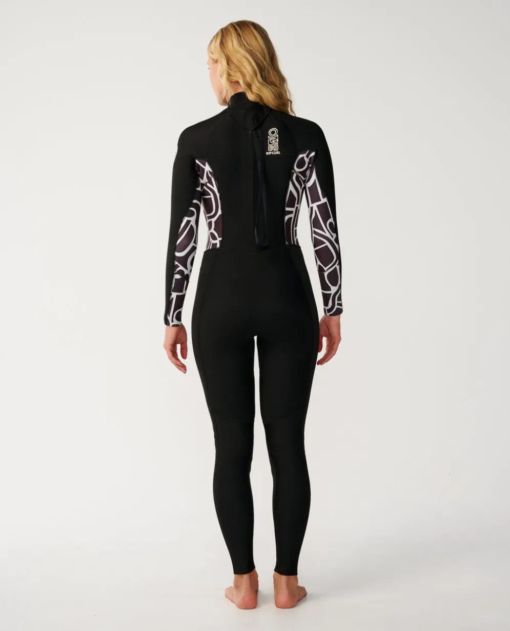 Womens Dawn Patrol 4/3 Back Zip Wetsuit