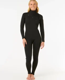 Womens Dawn Patrol 4/3 Chest Zip Wetsuit