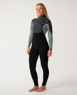 Womens E-Bomb 3/2 Chest Zip Wetsuit