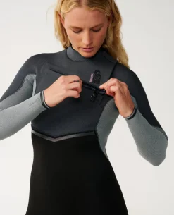 Womens E-Bomb 3/2 Chest Zip Wetsuit