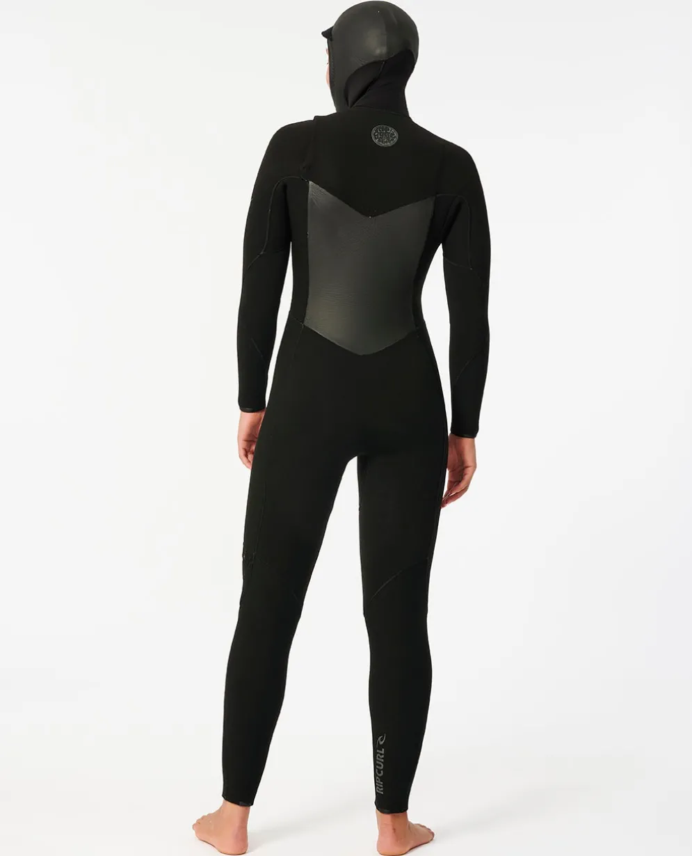 Women's Flashbomb 6/4 Hooded Chest Zip Fullsuit Wetsuit