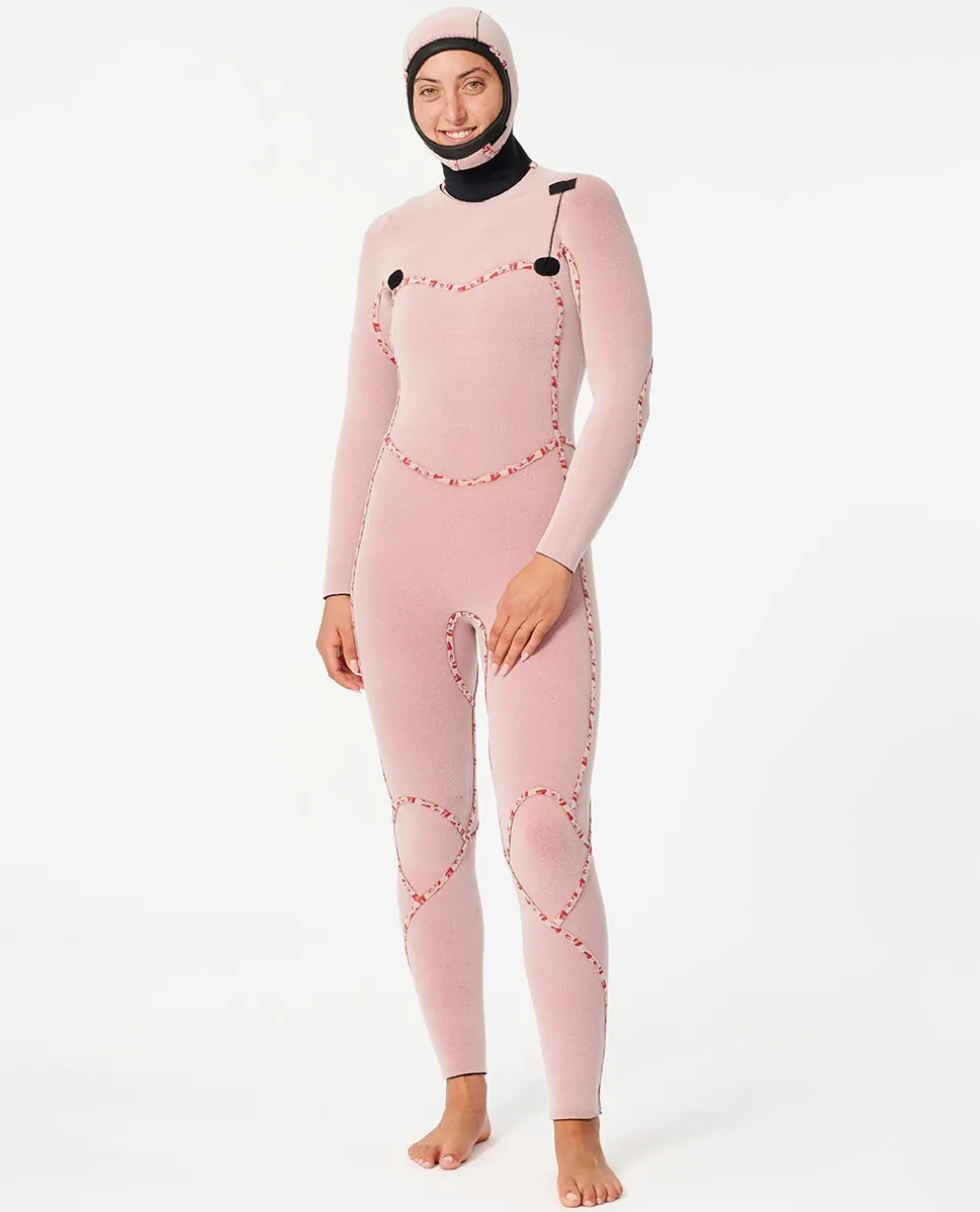 Women's Flashbomb 6/4 Hooded Chest Zip Fullsuit Wetsuit