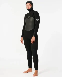 Women's Flashbomb 6/4 Hooded Chest Zip Fullsuit Wetsuit