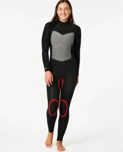 Women's Omega 4/3 Back Zip Fullsuit Wetsuit
